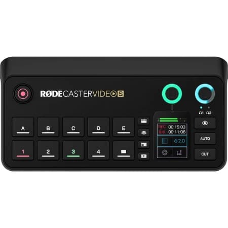 RODE RODECaster Video S All-in-One Audio/Video Console - 5