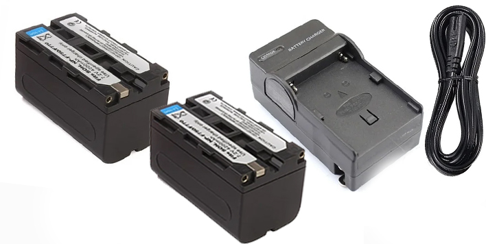 2بطارية - 1شاحن