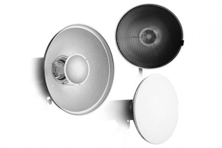 Beauty Dish with Grid and Diffuser 