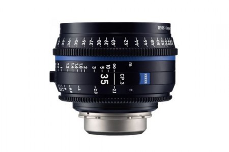 Zeiss CP.3 35mm T2.1 Compact Prime Lens (EF) Mount, Meters 