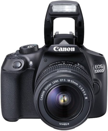 Camera canon 1300D مع عدسة 50mm 