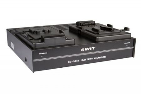 SWIT SC-304S 2-Channel V-mount Charger 