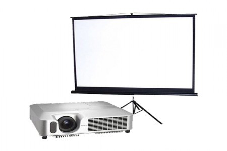 Projector and screen 