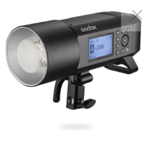 Godex AD400 Pro lighting 