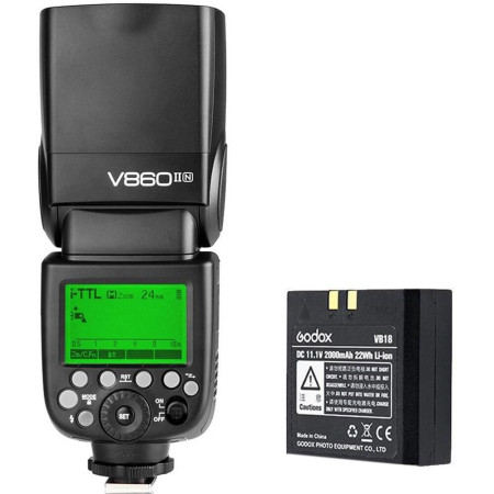 Godox V860II flash for Nikon cameras 