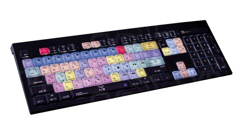 Logic Keyboard - Adobe Premiere for Mac 