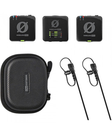 RODE Wireless PRO 2-Person Clip-On Wireless Microphone System/Recorder with Lavaliers 
