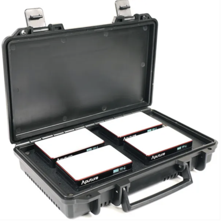 Aputure MC 4-Light Travel Kit with Charging Case 