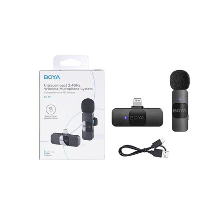 Boya 2.4GHz Compact Wireless Microphone (BY-V1) 