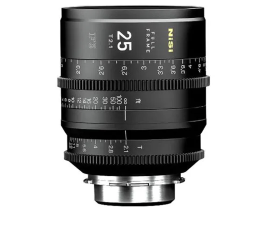 عدسة سنمائية NiSi F3 25mm Full Frame Lens T2.1 